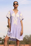 Amaranta dress - Blue colorway