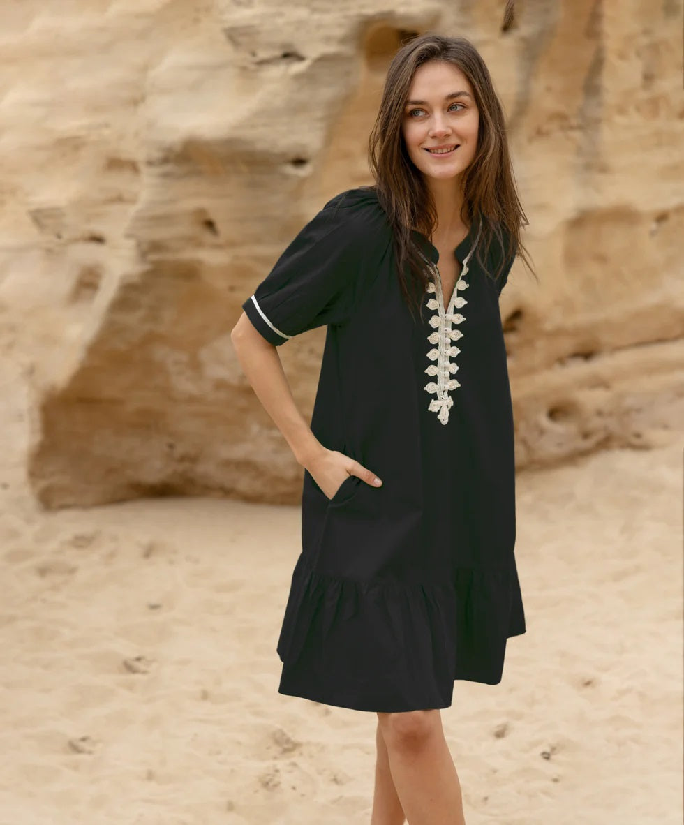 Cannes dress - Black colorway