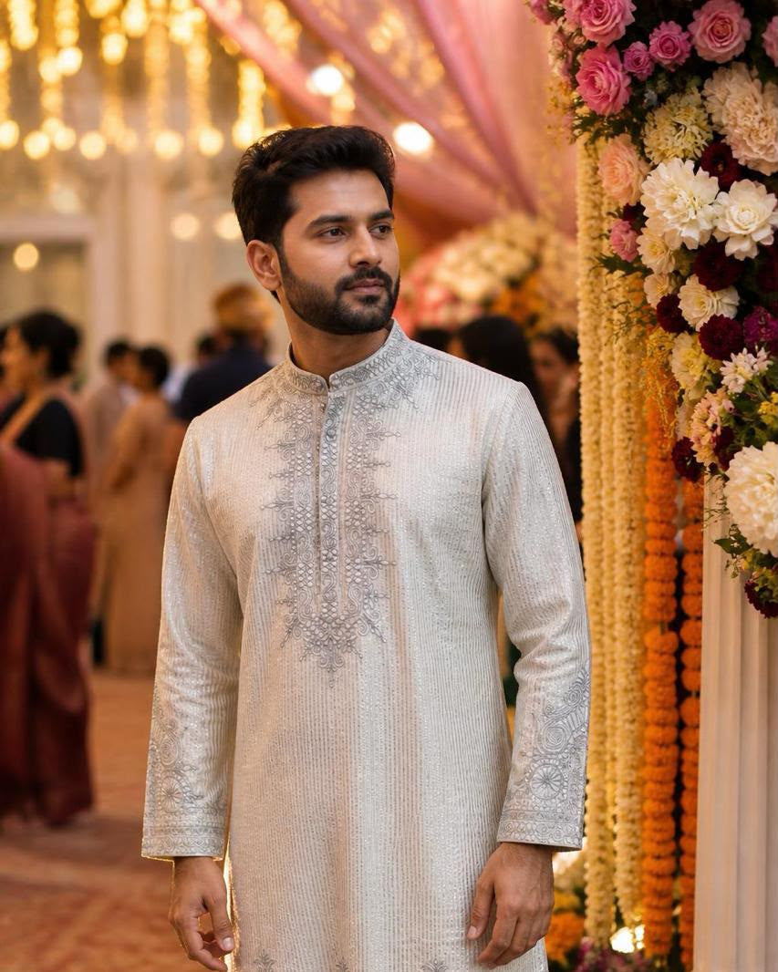 Veer Hand-Embroidered Nehru Jacket