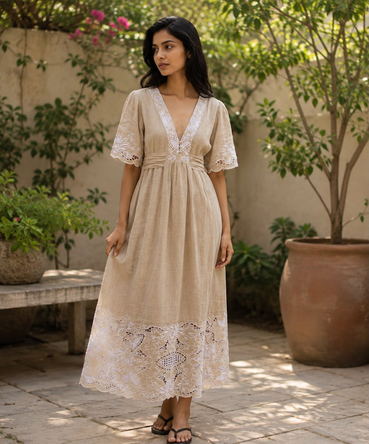 Hannu Cotton Linen Dress
