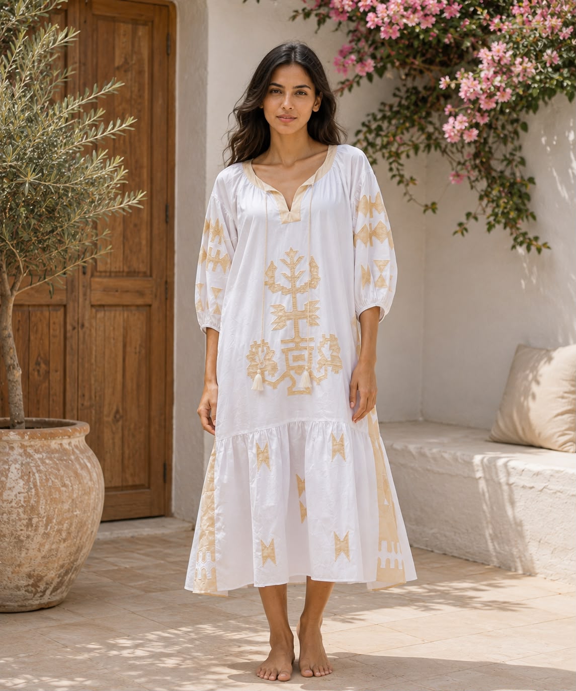 Ishani Block Dress